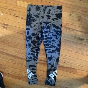 PINK Victoria’s Secret tie dye leggings